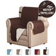 thumbnail image 1 of H.VERSAILTEX 1-Piece Reversible Quilted Recliner Pet Cover Protector, Brown, 1 of 6