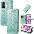 thumbnail image 2 of Funda Cartera FOXDOCK para XIAOMI Redmi Note 12S , Flip PU con Relieve de Gatos y Perros, Tarjetero y Soporte, 2 of 6