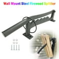 thumbnail image 4 of Wall Mount Steel Firewood Splitter Kindling Wood Cracker Cutting Tool for Home, 4 of 19