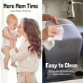 thumbnail image 3 of Lily Miles Organizador De Pañales Para Bebé - Cesta De Baby Shower Para Niños O Niñas Recién Nacidos - Artículos Imprescindibles Para La Guardería Para La Nueva Mamá - Favoritos Del Registro Del Bebé, 3 of 5