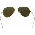 thumbnail image 2 of Ray-Ban RB3025 Classic Aviator Sunglasses, 55MM, Flash Lens, 2 of 3