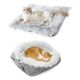 thumbnail image 2 of Cama Para Mascotas Suave Malubero, Gris claro y Oscuro, 2 of 5