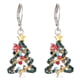 thumbnail image 2 of Pendientes para mujer, regalos para mujer 2025, pendientes de moda navideños para mujer, pendientes únicos, pendientes festivos, joyería decorativa, pendientes de metal., 2 of 5
