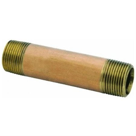 1 Pc Anderson Metals 1/2 In X 1-1/2 In Red Brass Nipple