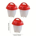 thumbnail image 6 of 3pcs/6pcs Non-stick Silicone Egg Cup, Cooking Cooker Kitchen Baking Gadget Pan Separator Steamed Egg Cup, Egg Poachers Cooker Accessories, 6 of 11