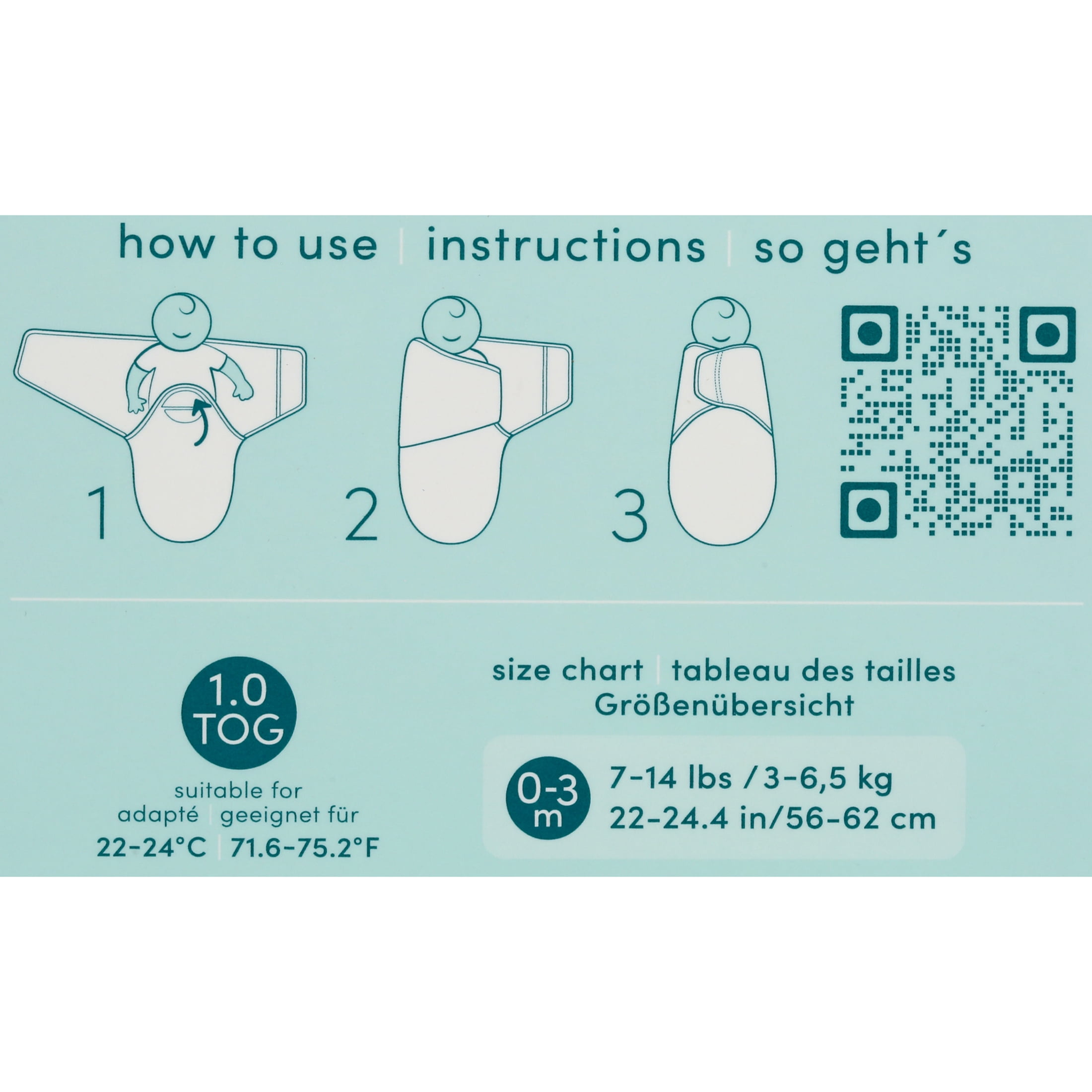 aden + anais Essentials No Zip Wrap Swaddles, Desert Sun, Tan, Unisex, Newborn, 0-3 Months, 3-Pack