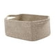 thumbnail image 1 of Cesta de almacenamiento Caja de almacenamiento con asas Contenedor Cesta para pañales de bebé Cesta para toallas Cesta para sala de estar Baño Armario caqui, 1 of 8