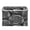 Black Rose, variant on 40L Lidded Home Storage Bins Foldable Storage Box with Handle for Home Bedroom Closet, Black Rose Printed