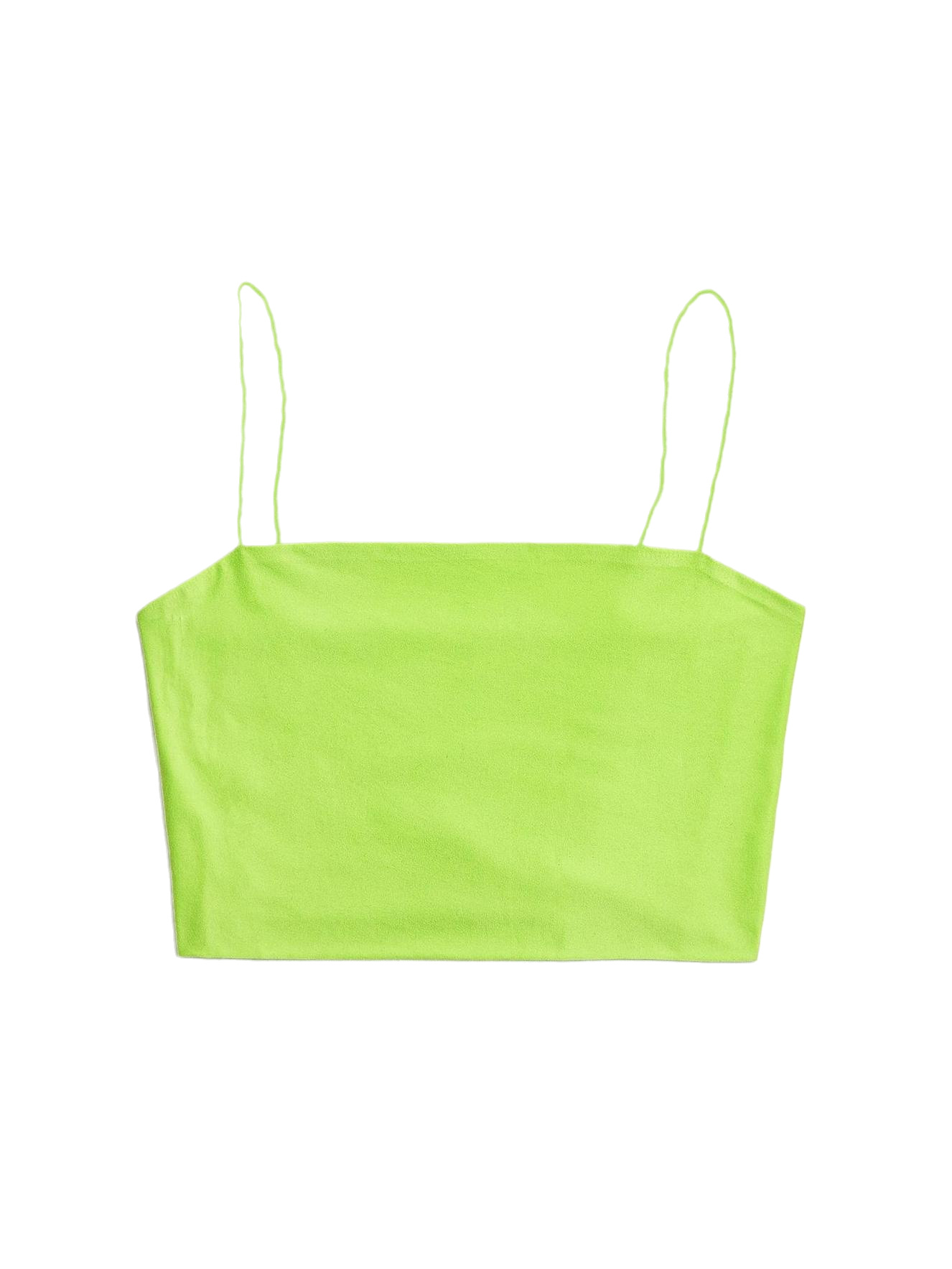 lime green camisoles