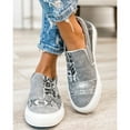 thumbnail image 3 of Espadrilles pour Femmes Liquidation Espadrilles Mode Bout Rond Antidérapantes Confortables à Enfiler Chaussures de Marche, 3 of 6