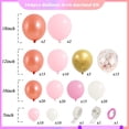 thumbnail image 2 of pcs Rose Gold Balloon Garland Arch Set 147 pcs Rose Gold Balloon Garland Arch Set 12 18, 2 of 5