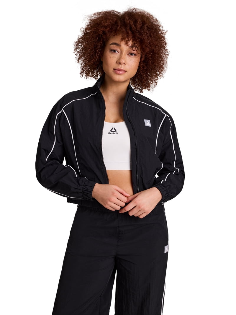 Reebok Women's Baseline Full Zip Woven Jacket, Sizes: XS-XXXL