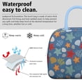 thumbnail image 3 of Lunch Bag Lunch Box for Women Reusable Insulated Lunch Bags,Water-Resistant Starfish Scallop and Corals Cooler Lunch Tote Bag, Large Capacity for Work Travel Picnic, 3 of 6