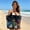 black small, variant on Mesh Beach Tote Bag Mesh Beach Bag Portable Travel Handbag Swimming Storage Bag Outdoor Pool Camping Picnic Shopping Carry Bag Holiday Travel Accessory