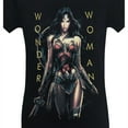 thumbnail image 5 of Wonder Woman Movie Armed And Dangerous S/S Junior Women's T-Shirt Sheer Black, 5 of 7
