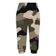 thumbnail image 5 of Penkiiy Women's Cropped Pants Yoga Pants Camouflage Baggy Soft Sweatpants Outdoor Sports Casual Pants With Pockets M Multicolor, 5 of 6