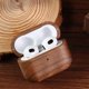 thumbnail image 5 of Aplicable a la carcasa de madera para auriculares Airpods Pro Carcasa de madera maciza para auriculares Apple a prueba de polvo y caídas, 5 of 5