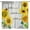 Style-3, variant on Sunflower Blackout Curtains for Kitchen,Vintage Rustic Watercolour Vase Natural Sunshine Sunflower Butterfly Bird Window Drapes Print for Boys Girls Bedroom Living Room 42x54in