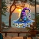 thumbnail image 4 of 2D Acrylic Witch Hat Hanging Decoration Colorful Painted Designs, 4 of 7