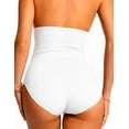 thumbnail image 2 of Lady Invisible No Show Laser Cut Tummy Control High Waist Brief Panty Underwear, 2 of 2