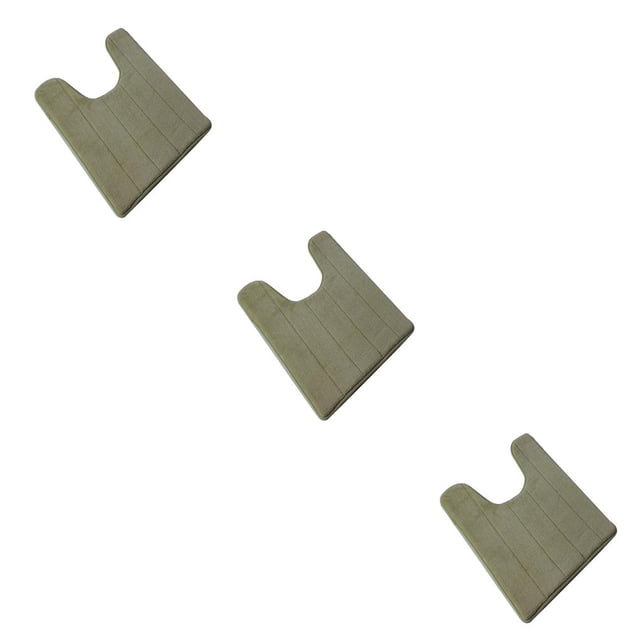 Injueey Alfombrilla de baño en forma de U, absorbente de agua, antideslizante, agradable para la piel, alfombra de baño, accesorios de protección para Type1 NO1 Injueey CBP005192
