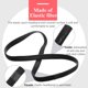 thumbnail image 3 of 9 Piezas de Diademas Deportivas Elásticas Antideslizantes Gruesas, Cintas Elásticas de Silicona para Ejercicio con Agarre para el Cabello y Bandas para el Sudor para Yoga, 3 of 5