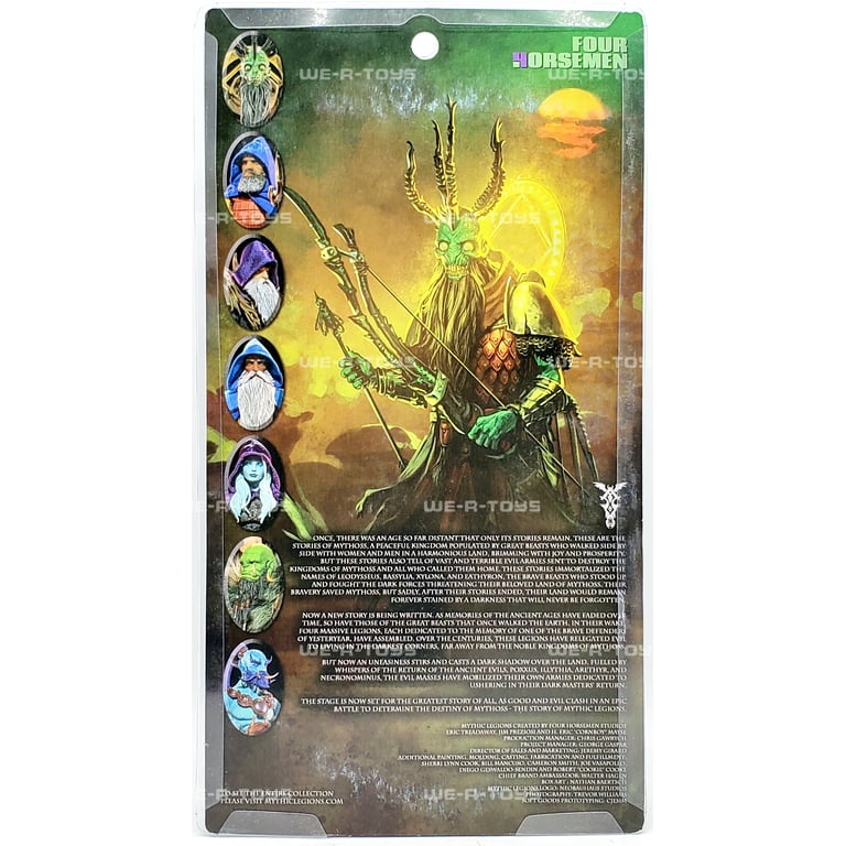 Mythic Legions Samir Scrollwarder Wizard Figure Poxxus Wave