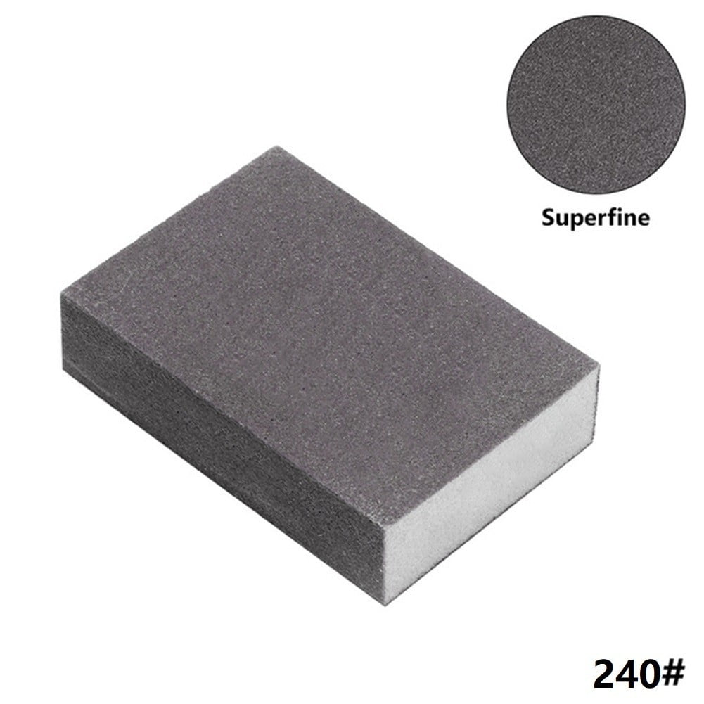 80# 120# 240# Grit Sanding Sponge Block Pads for Kitchen Metal Drywall 