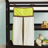 Chelsea & Main - Dot and Dash Safari Diaper Stacker, Blue