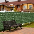 Coolmade Artificial Ivy Privacy Fence Screen, 98.4x39.4in Artificial