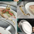 thumbnail image 4 of Stainless Steel Fish Steaming Pot, Muti Purpose Oval Fish Steaming Pot Large Capacity Heat   for Home, 4 of 8