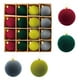 thumbnail image 3 of 16 Pcs Velvet Christmas Balls Flocked Christmas Tree Ornaments Plastic Balls Xmas Decorative Hanging Ornaments Christmas Tree Decoration, 3 of 7