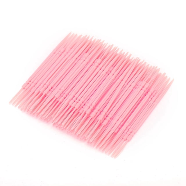 Oral Care Toothpick,100pcs Bag Double Head Floss Pick Teeth Cleaning Toothpick Sturdy Construction