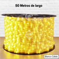 thumbnail image 1 of Manguera Navideña LUZ led DOSYU BLANCO CALIDO 50 metros DY-ICE50M-MT-3C, 1 of 5