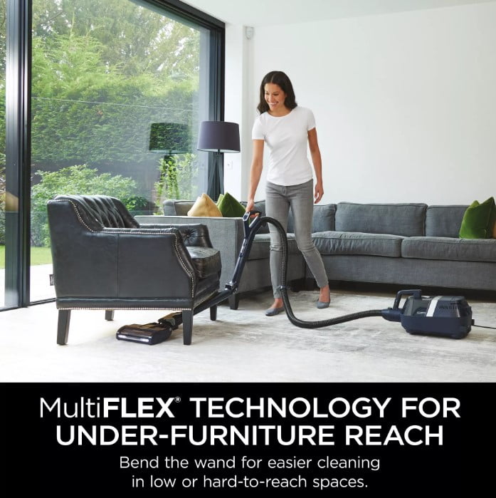 Buy Shark CZ351 Canister Pet Bagless Corded Vacuum Navy/Silver Online