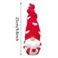 thumbnail image 6 of 3PCS Valentine's Day Gnome Decorations - Plush Swedish Gnome Stuffed Ornaments, Home Table & Shelf Decor for Home Party, Valentine Gifts, 6 of 8