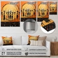 thumbnail image 4 of Designart "Dancing to African Rhythms II" African American Metal Wall Decor, 4 of 5