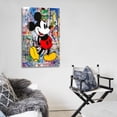 thumbnail image 5 of Banksy Graffiti Street Art Mickeys Artworks Canvas Poster Room Aesthetic Wall Art Prints Home Modern Decor Gifts 08x12inch(20x30cm), 5 of 6