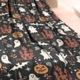 thumbnail image 3 of Vintage Halloween Scene Pattern Blanket,Comfortable Soft Lamb Wool Throw Blanket,All Season,Warm Lightweight Blankets for Sofa Bed Couch Living Room Chair,40"x50", 3 of 4