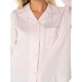 thumbnail image 4 of Celebrity Pink Women's Striped Button Up Shirt, Sizes XS-XXXL, 4 of 5