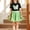 Black, variant on Girls Princess Dress Set, Butterfly Embroidery Short Sleeve Top and Puffy Skirt Outfit, Toddler Tutu Dress Set for Birthday Party and Play, Age 3-8 Years White 130