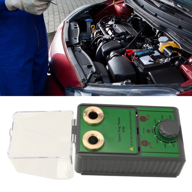 Probador De Bujías De Doble Orificio, Luz Indicadora Del Analizador De Bujías De Encendido Del Motor De 500 Rpm A 6000 Rpm Para Vehículos De Gasolina De 12 V