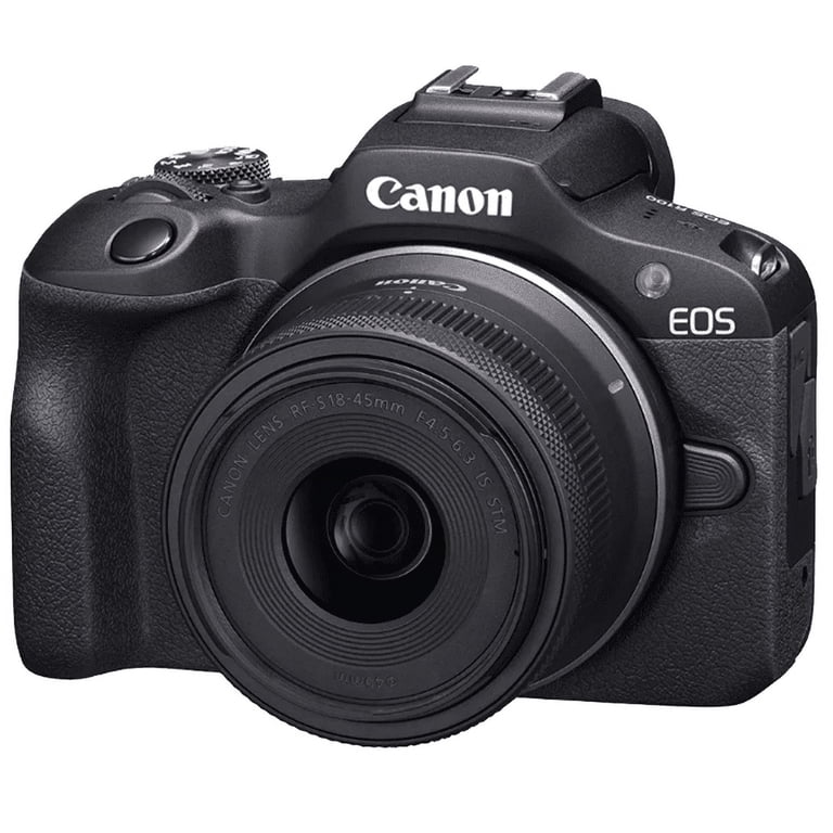 Canon EOS R100 Mirrorless Camera Bundle with RF-S 18-45mm IS STM