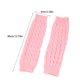thumbnail image 5 of Jumpingount Calentadores de piernas negros hasta la rodilla para mujer, calcetines de bota con estilo para fiesta, deportes, calentadores de Accesorios de calzado, 5 of 6