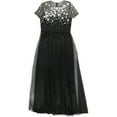 thumbnail image 2 of JS Collection Womens Embellished Gown Dress black 4, 2 of 2