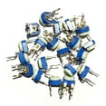 thumbnail image 4 of Surtido de resistencias verticales 100R 101K de resistencia variable de potenciómetro de 20 piezas para reemplazo directo de larga vida útil Cola Resistencia variable, 4 of 8