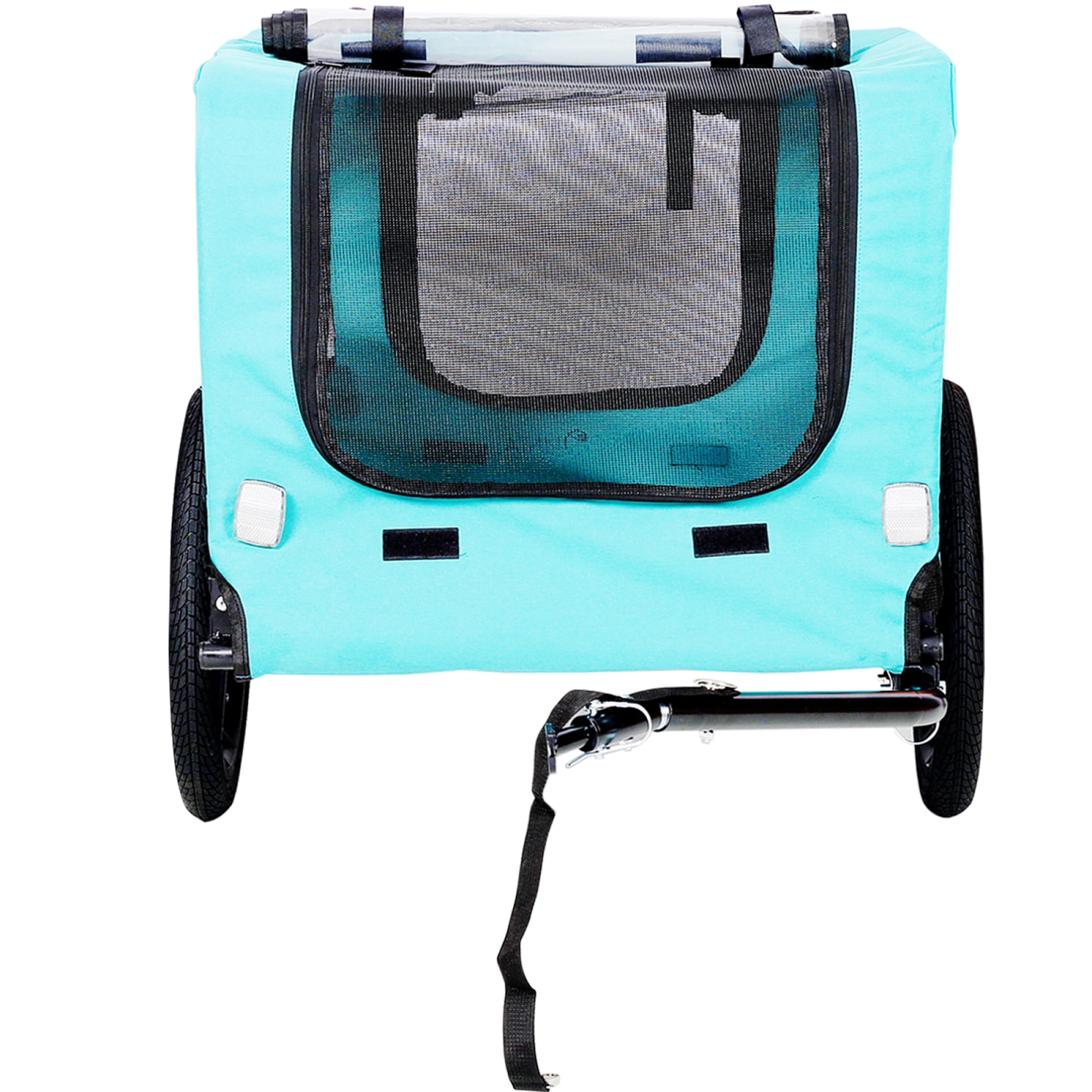 Foldable Pet Jogging Stroller Dog Carriers Bicycle Trailer Pet Dog Cat Bike Trailer