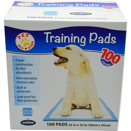 PET All Star Puppy Pads, 100 ct
