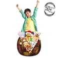 thumbnail image 3 of Garden Art Storage Toy Bag Chair, Botany Inspired Illustration with Flourishing Nature Butterflies and Ladybugs, Stuffed Animal Organizer Washable Bag, Small Size, Multicolor, by Ambesonne, 3 of 3