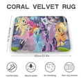 thumbnail image 2 of My Lit-tle Pony Bathroom Rugs, Extra Soft And Absorbent Bath Mat, Non-Slip, Machine Washable Doormat, Quick Dry Bath Carpet for Bathroom Floor, Tub, Shower, 2 of 8